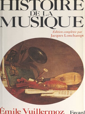 cover image of Histoire de la musique